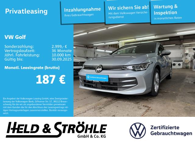 VW Golf 8  2.0 TDI LED PDC SHZ APP-CONNECT DAB+ ALU