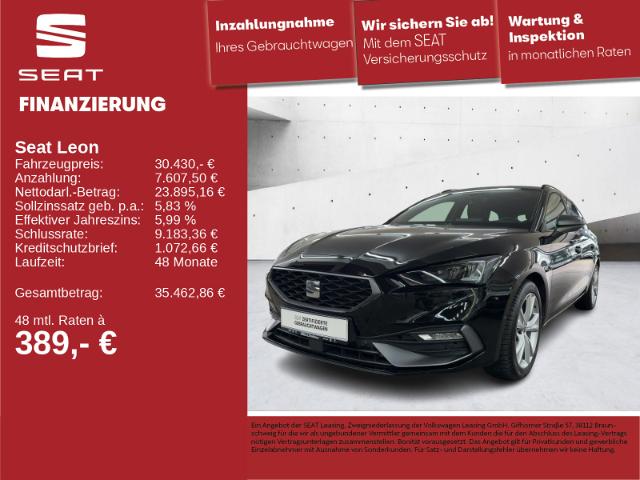 Seat Leon  ST FR 2.0 TDI DSG ACC AHK LED NAVI RFK KEYL