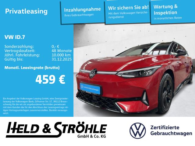 VW ID.7  Tourer GTX 4M PANO AHK MATRIX HuD WÄPU H/K