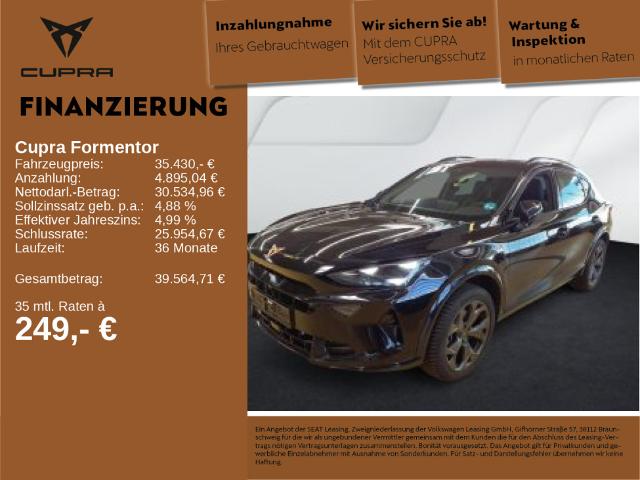 Cupra Formentor  2.0 TDI DSG ACC AHK LED NAVI KEYL PANO