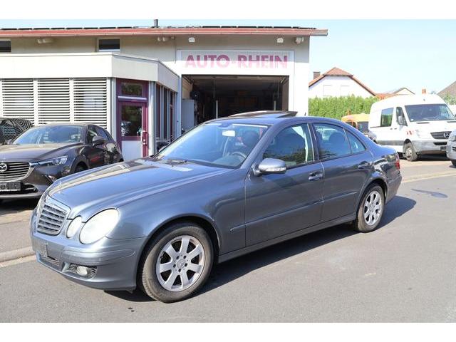 Mercedes-Benz E 200  Kompr 1.Hd AHK Klimaaut Temp SSD TÜV1/26