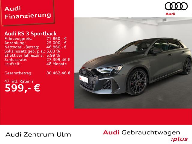Audi RS  3 Sportback MATT SCHALENSITZE -AGA 5J.GAR