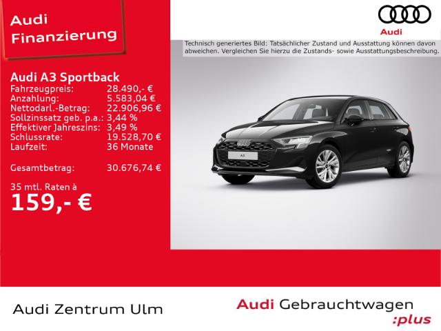 Audi A3  Sportback advanced 30 TFSI AHK NAV+ VIRTUAL