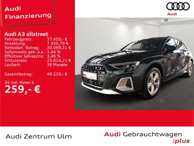 Audi A3  allstreet 35 TDI AHK HuD LED NAVI R-KAM SONOS