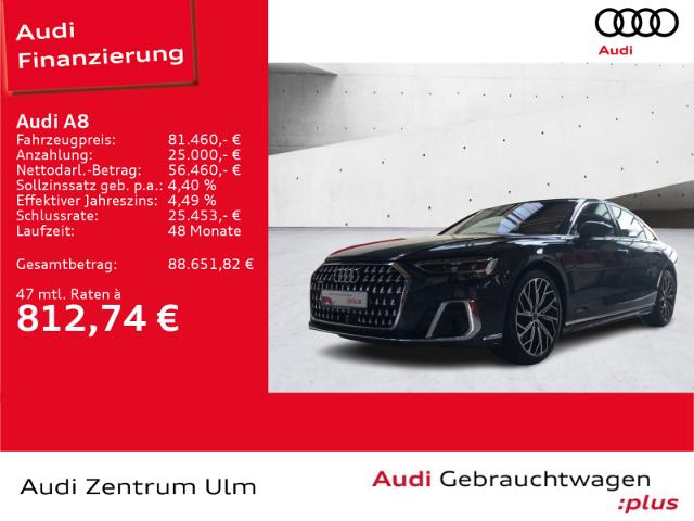 Audi A8  55 TFSI qu PANO STHZ VOLL! UPE:163.045.-