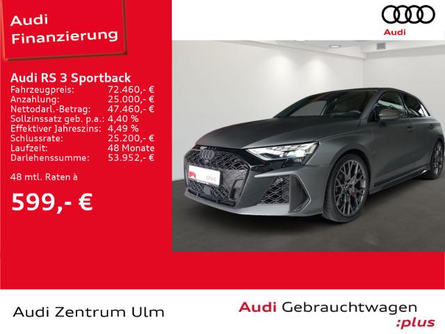 Audi RS  3 Sportback MATT SCHALENSITZE -AGA 5J.GAR.