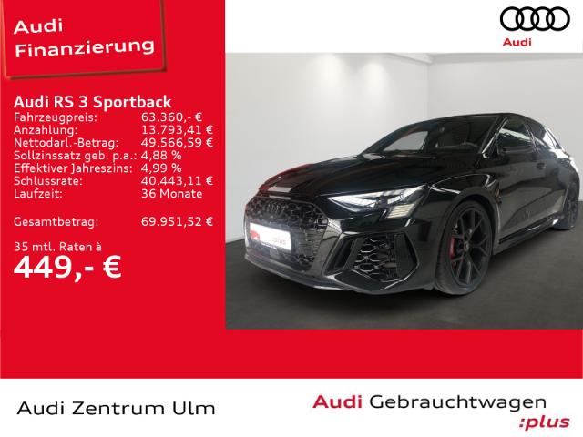 Audi RS  3 Sportback 19 280KM/H HuD PANO RFK -AGA