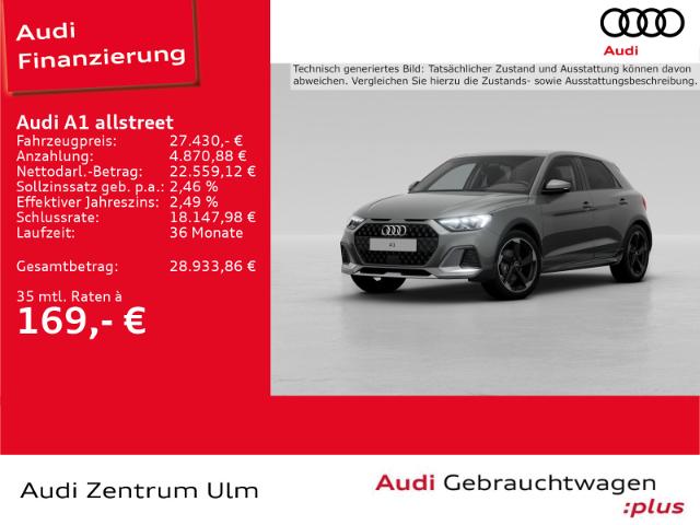 Audi A1  allstreet S-Line Black 30 TFSI 18 ACC LEDER