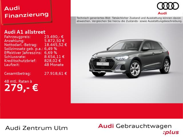 Audi A1  allstreet 30 TFSI PDC SHZ LED VIRTUAL 5J.GAR.