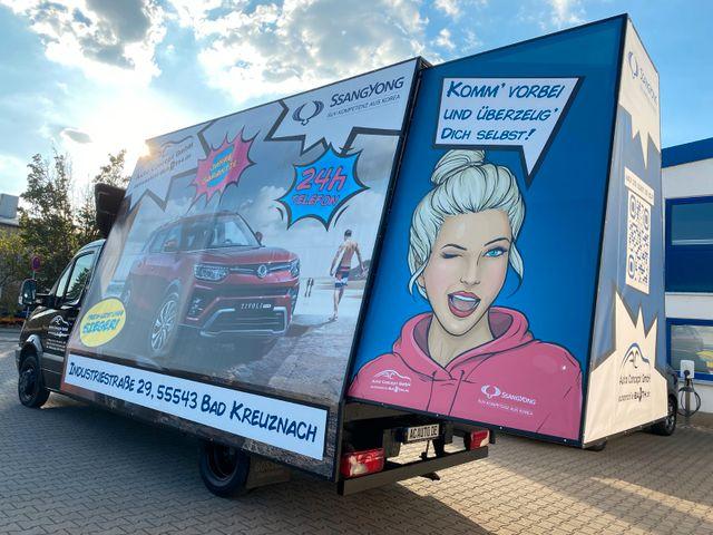 Mercedes-Benz Sprinter  Werbebanner mit Ihrer Werbung