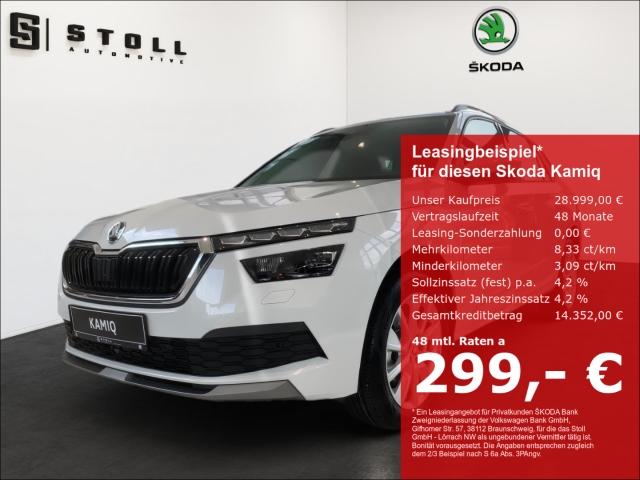 Skoda Kamiq  Tour 1.5 TSI +Navi++SONDERAKTION++ digitales Cockpit+ Keyless+ PDC v+h+