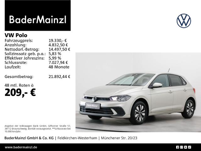 VW Polo  1.0 TSI Move Navi Kamera SHZ Virtual LED