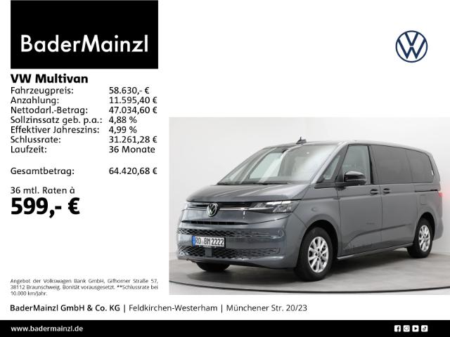 VW T7 Multivan  LR 2.0 TDI DSG Life AHK SHZ Kam 7-S.