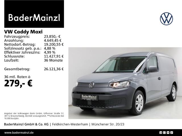 VW Caddy Maxi  Cargo 2.0 TDI SHZ Klima ACC PDC DAB+