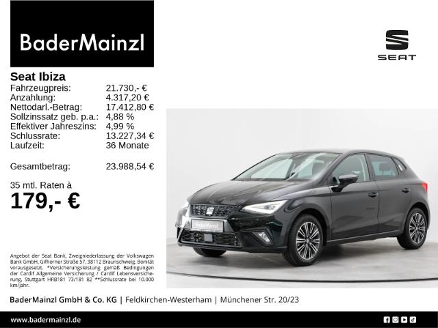 Seat Ibiza  1.0 TSI DSG Style ACC SHZ PDC Mirror Link
