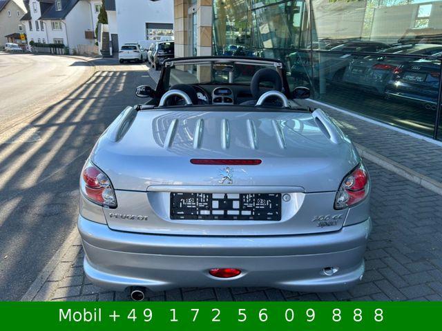 Peugeot 206  Cabriolet CC 1,6 Quiksilver Klima ESP