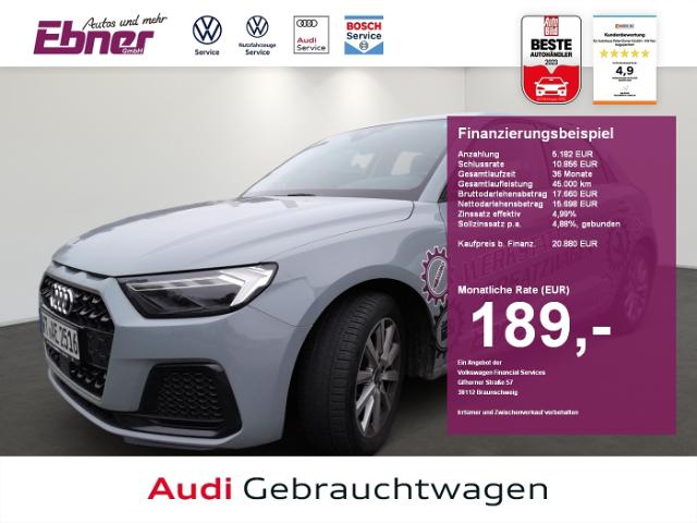 Audi A1  Sportback ADVANCED 25TFSI S-TRONIC LED+KEYLESS+NAVI-APP+SITZHZG+BLUETOOTH+GRA+ALU!