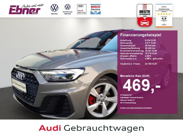 Audi A1  Sportback S-LINE 40TFSI ACC+KEYLESS+LED+NAVI+SITZHZG+17 ALU!