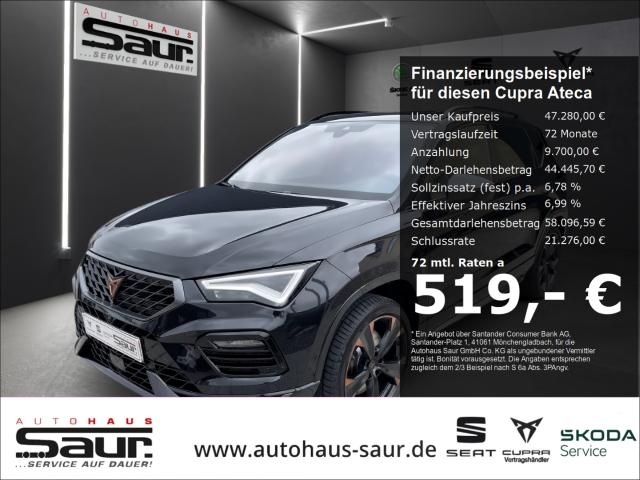 Cupra Ateca  VZ 2.0 TSI 4Drive DSG AHK PANORAMA BEATS SHZ NAVI KLIMA